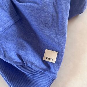 Vuori Indigo Zip-Up Hoodie